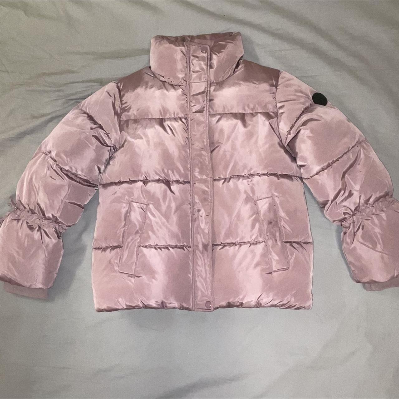 Madden Girl Winter Puffer Jacket Dusty Rose Color... Depop