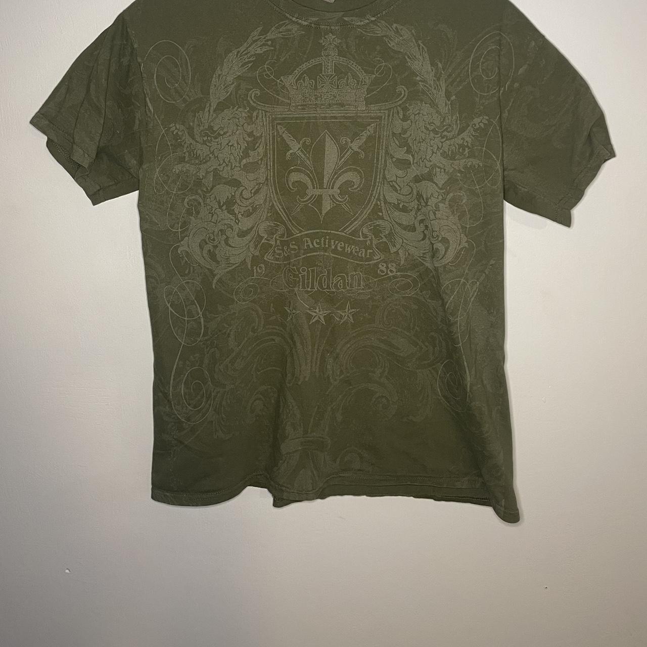 Gildan Men's T-Shirt - Green - XL