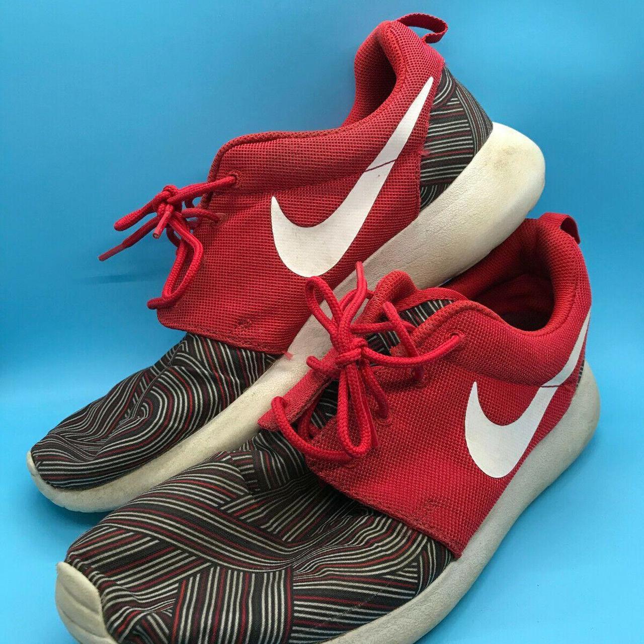 Nike Roshe One Print University Red Mens Shoe. Depop