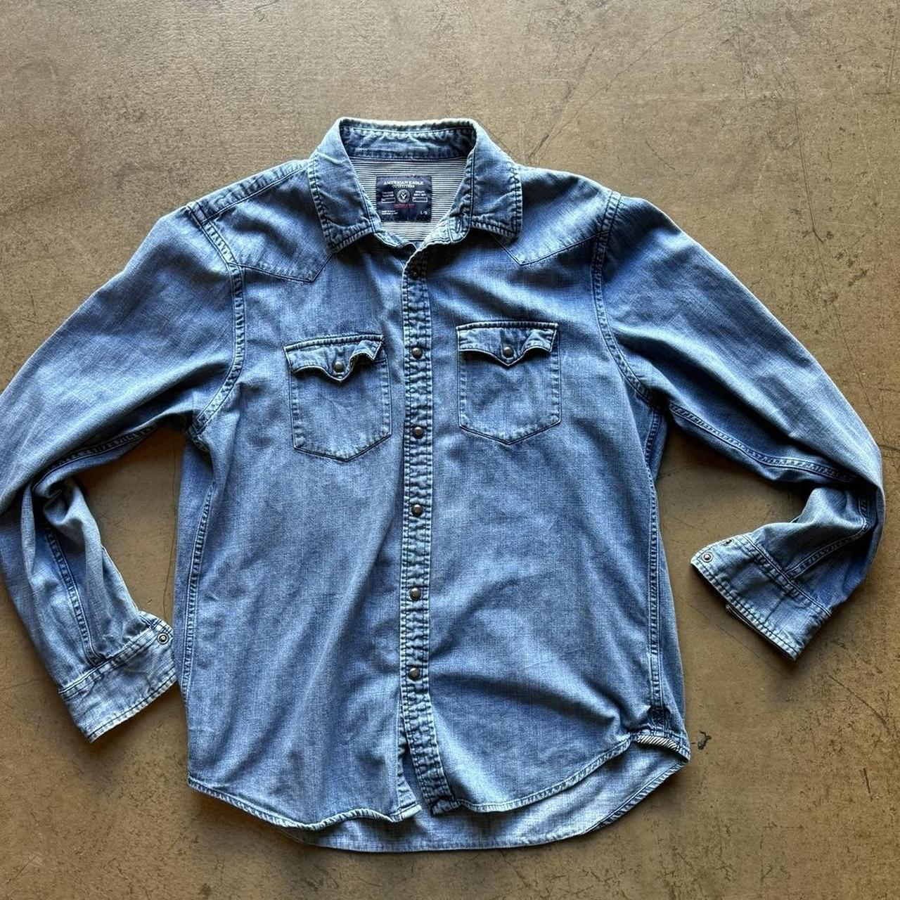 Ameri VINTAGE - アメリヴィンテージ  UPSIDE DOWN  DENIM SHIRT $_57.PNG?set_id=8800005007