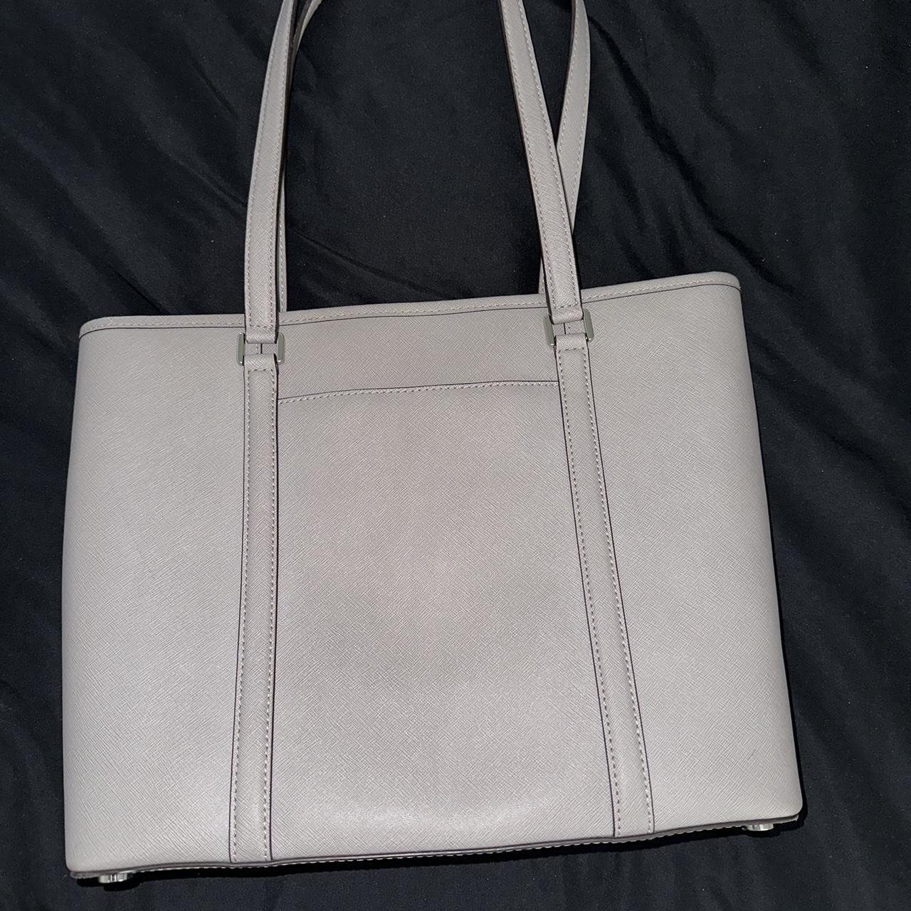 Like new grey purchases Michael Kors Purse with matching wallet