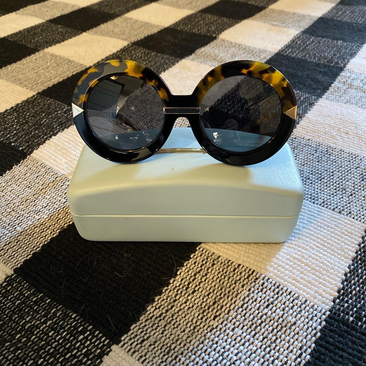 Karen walker hotsell round sunglasses