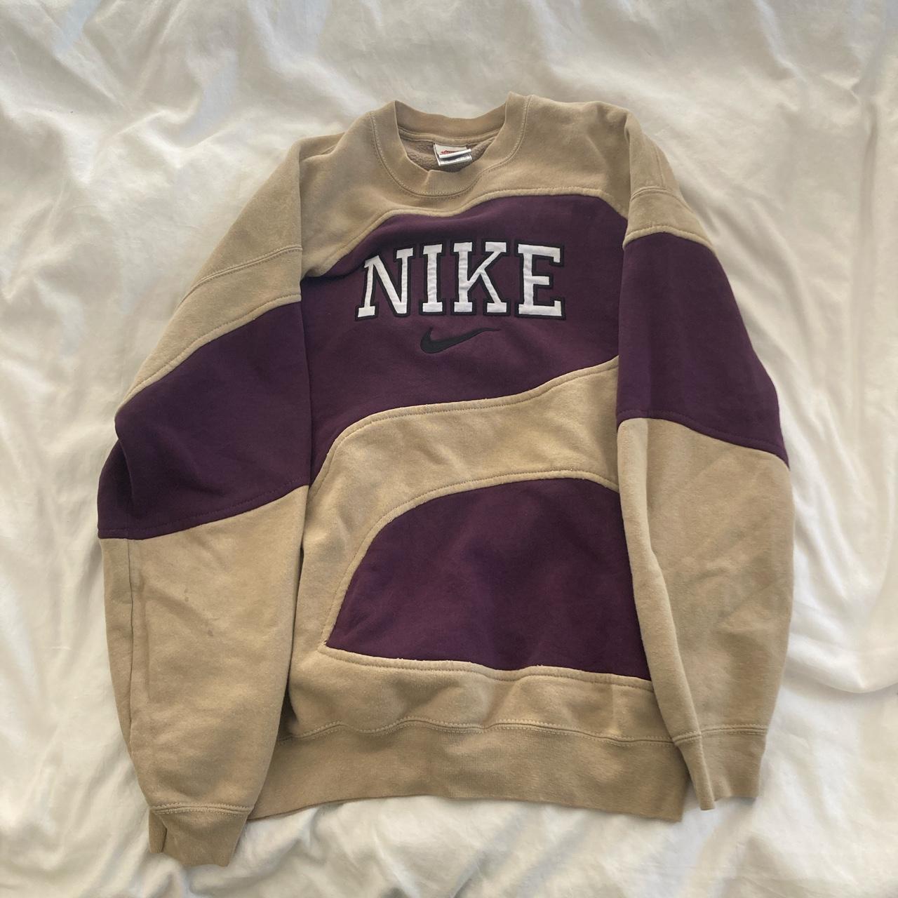 mens purple nike sweatshirt