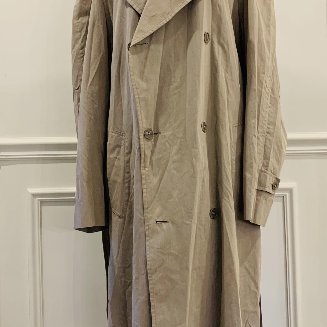 Christian Dior Long Trench Coat authentic Sz 44L