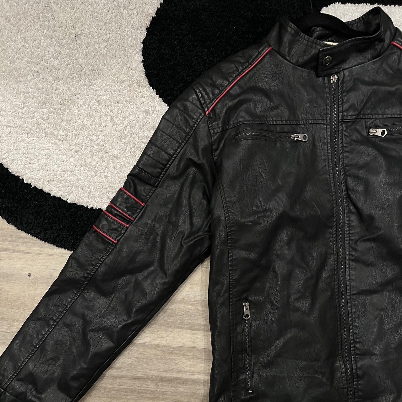 ジャケット・アウター APHRODITEGANG FAUX LEATHER JACKET APHRODITEGANG FAUX LEATHER JACKET