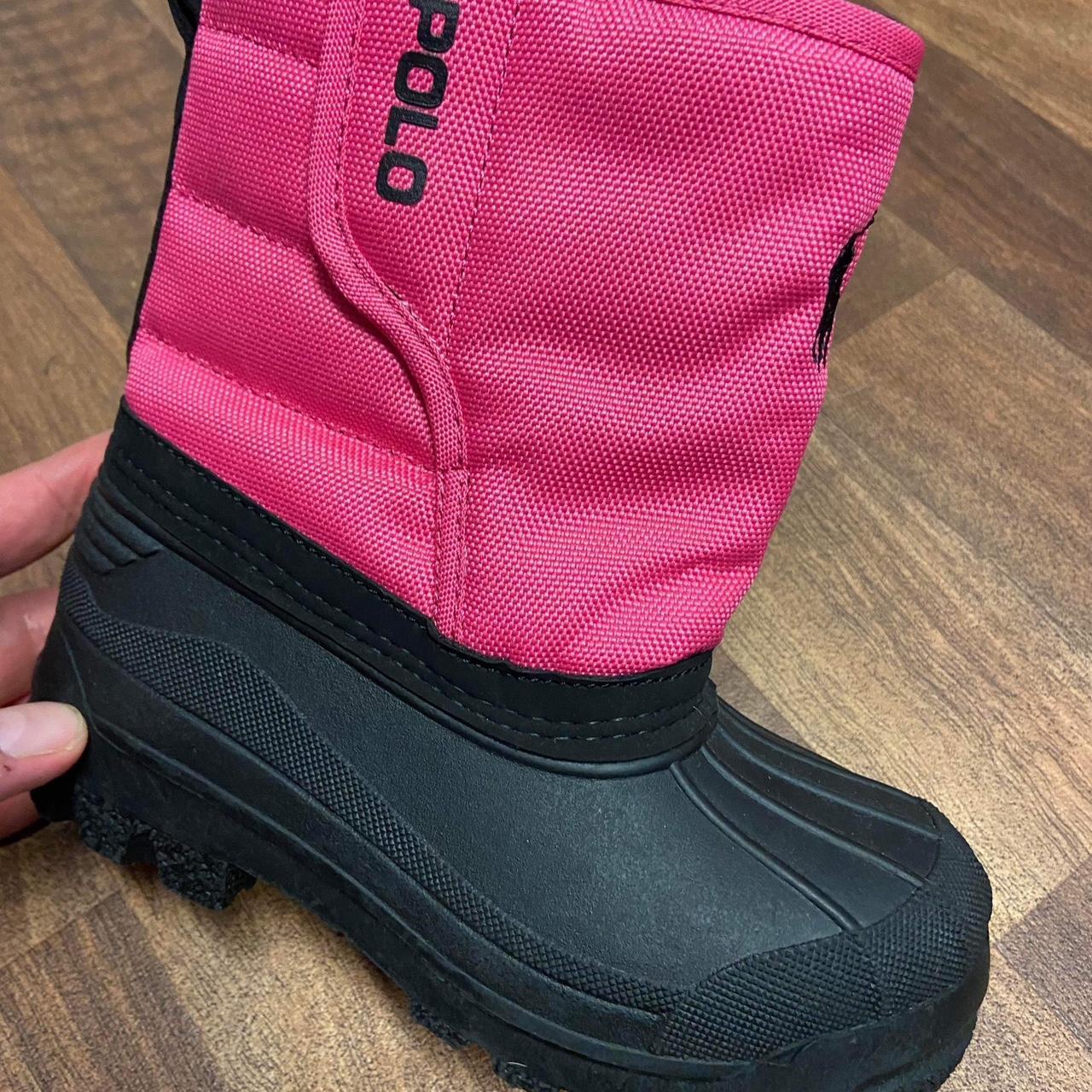 New Ralph Lauren snow boots girl size 12UK 30EU New... - Depop