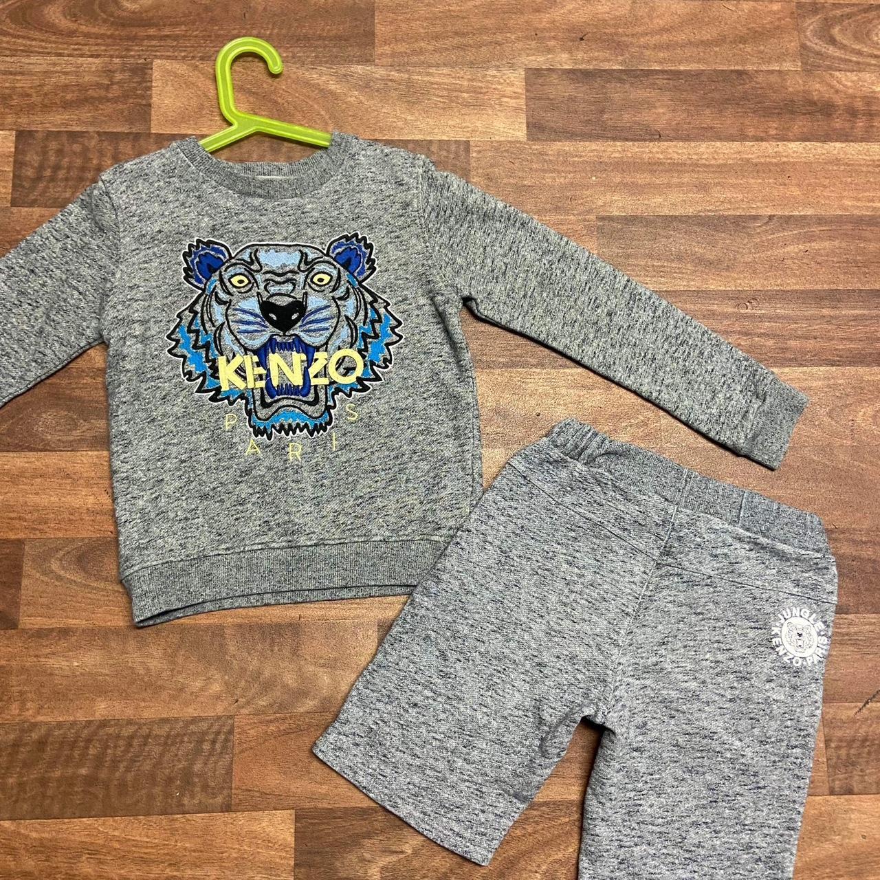 Kenzo set boys age 10Y Jumper and shorts Very good