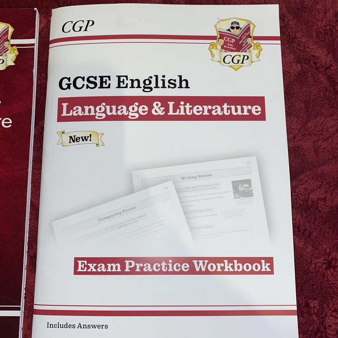 GCSE CGP English Language & Literature revision... - Depop