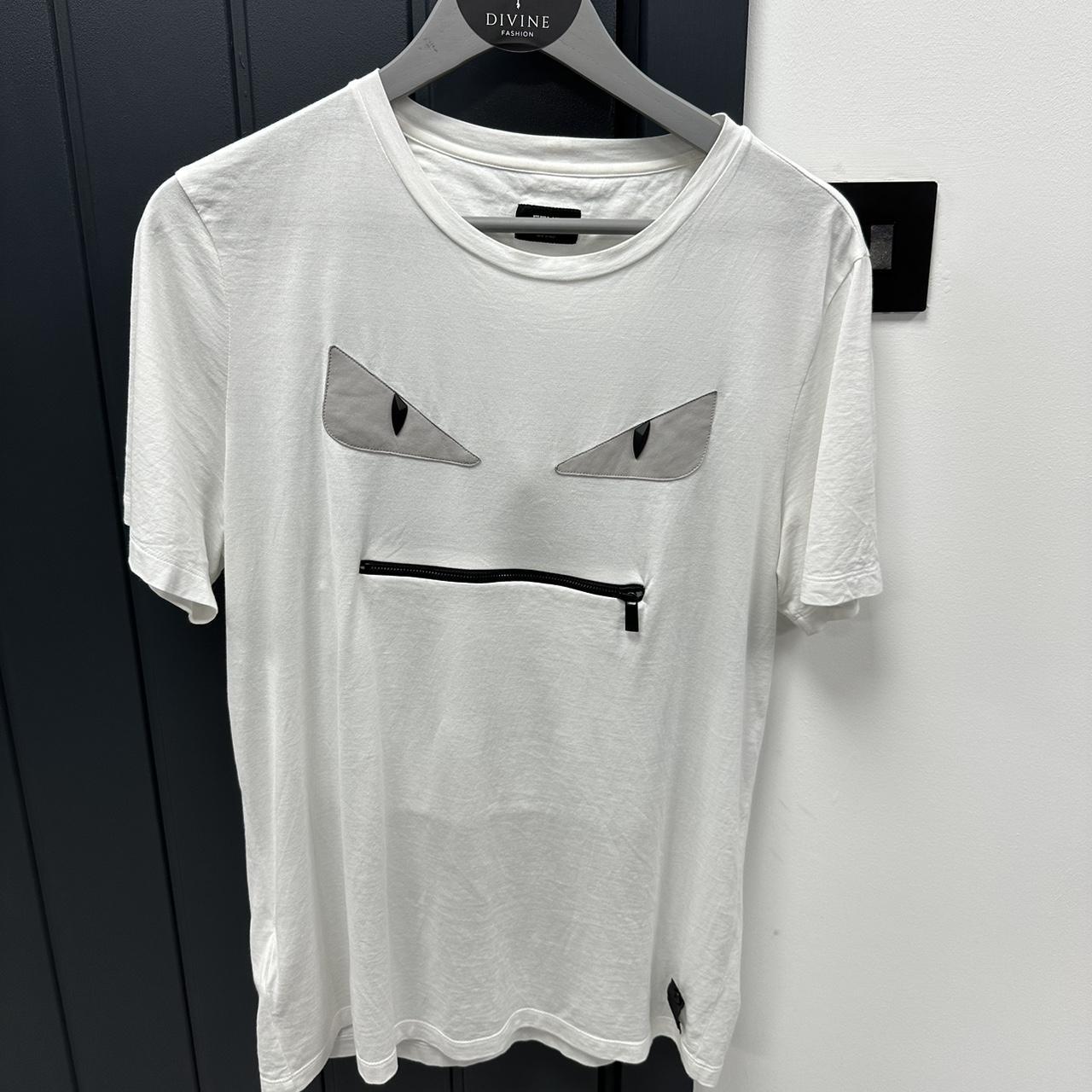 Fendi tired eyes T-shirt Men's Medium New Depop