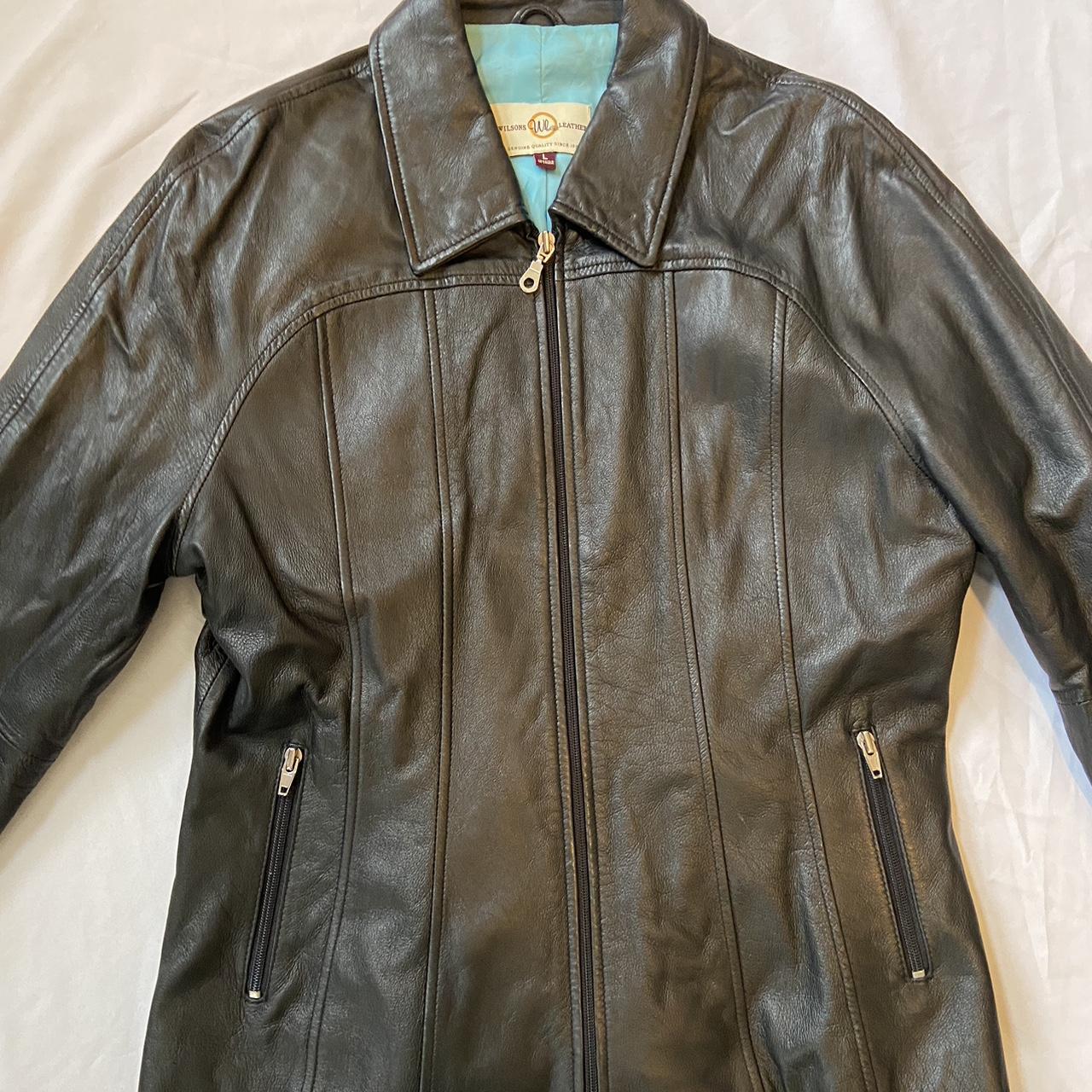 Vintage wilsons 2024 leather ladies jacket