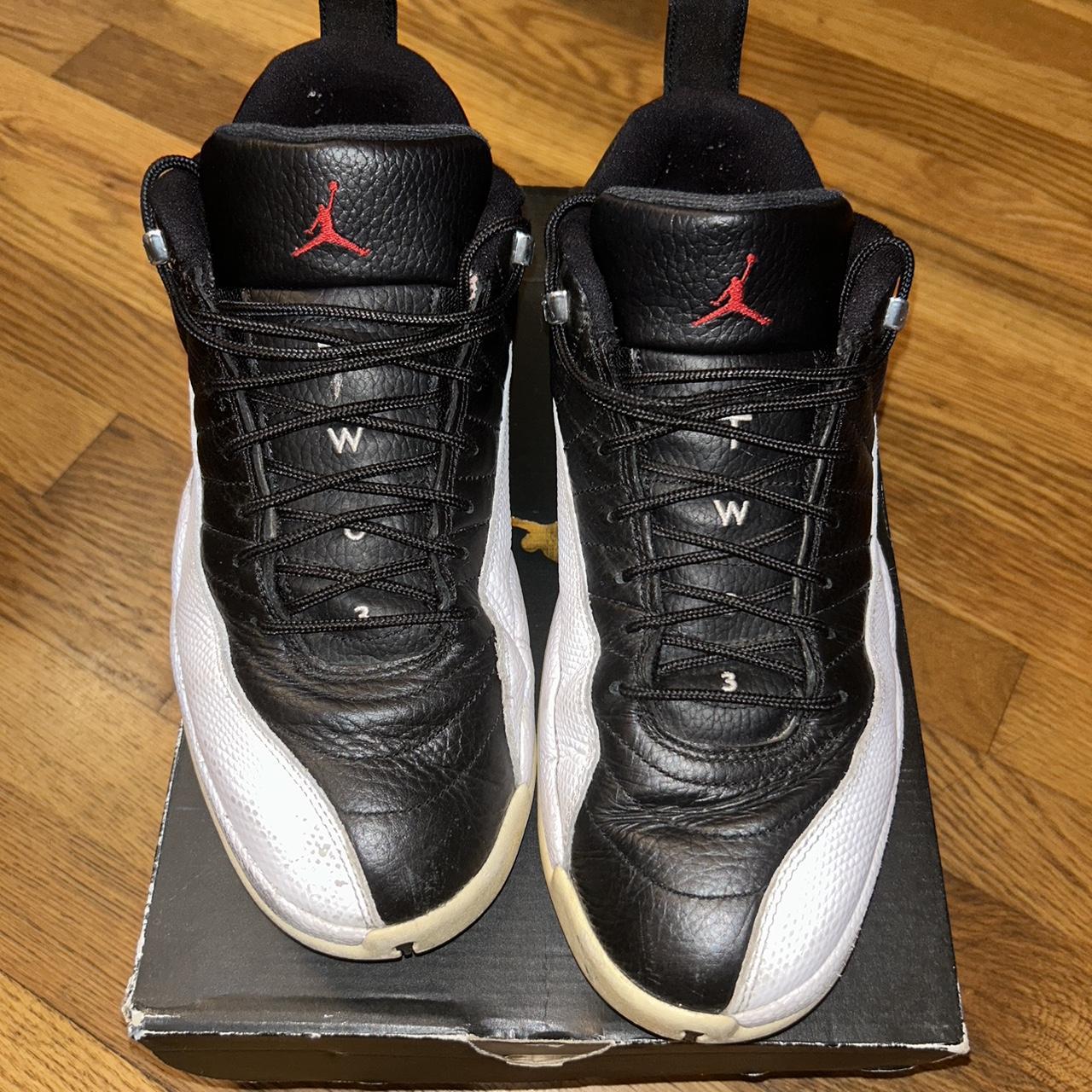 Jordan 12 Retro Low Playoffs - $215 - 7/10 - w/box - Depop