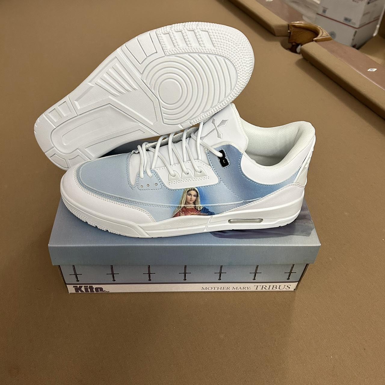 Kito Wares Mother Mary Custom “Jordan 3”!, Brand new...