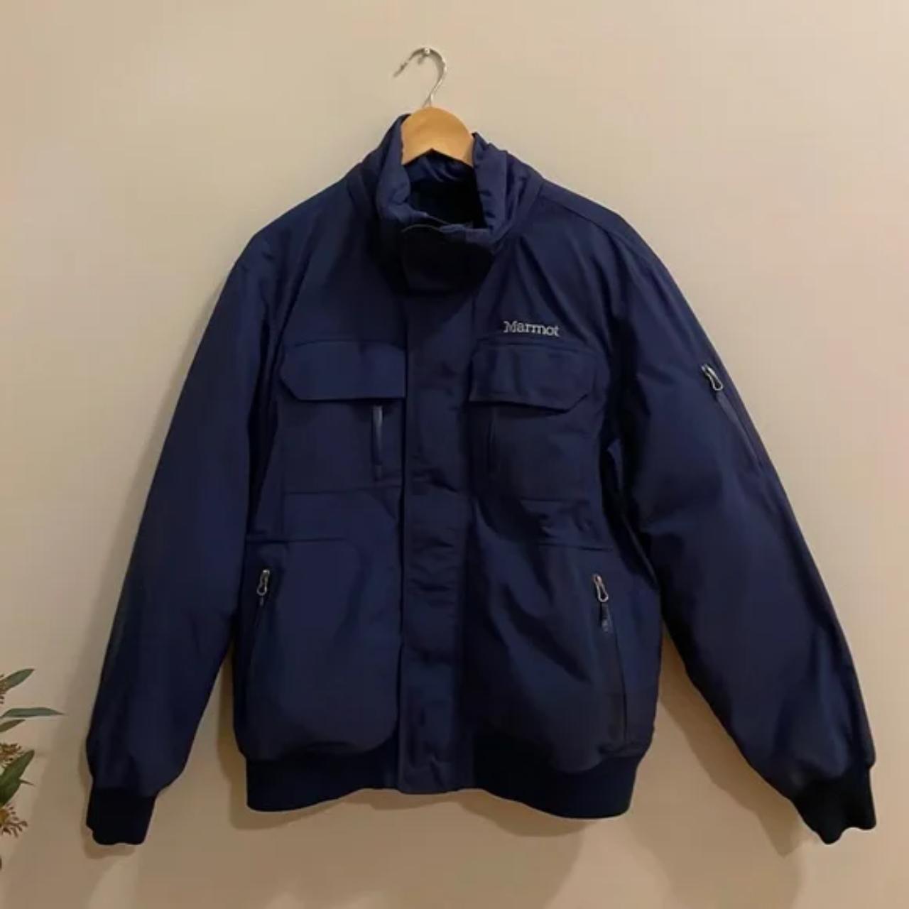mens down very warm coat! great condition - Depop