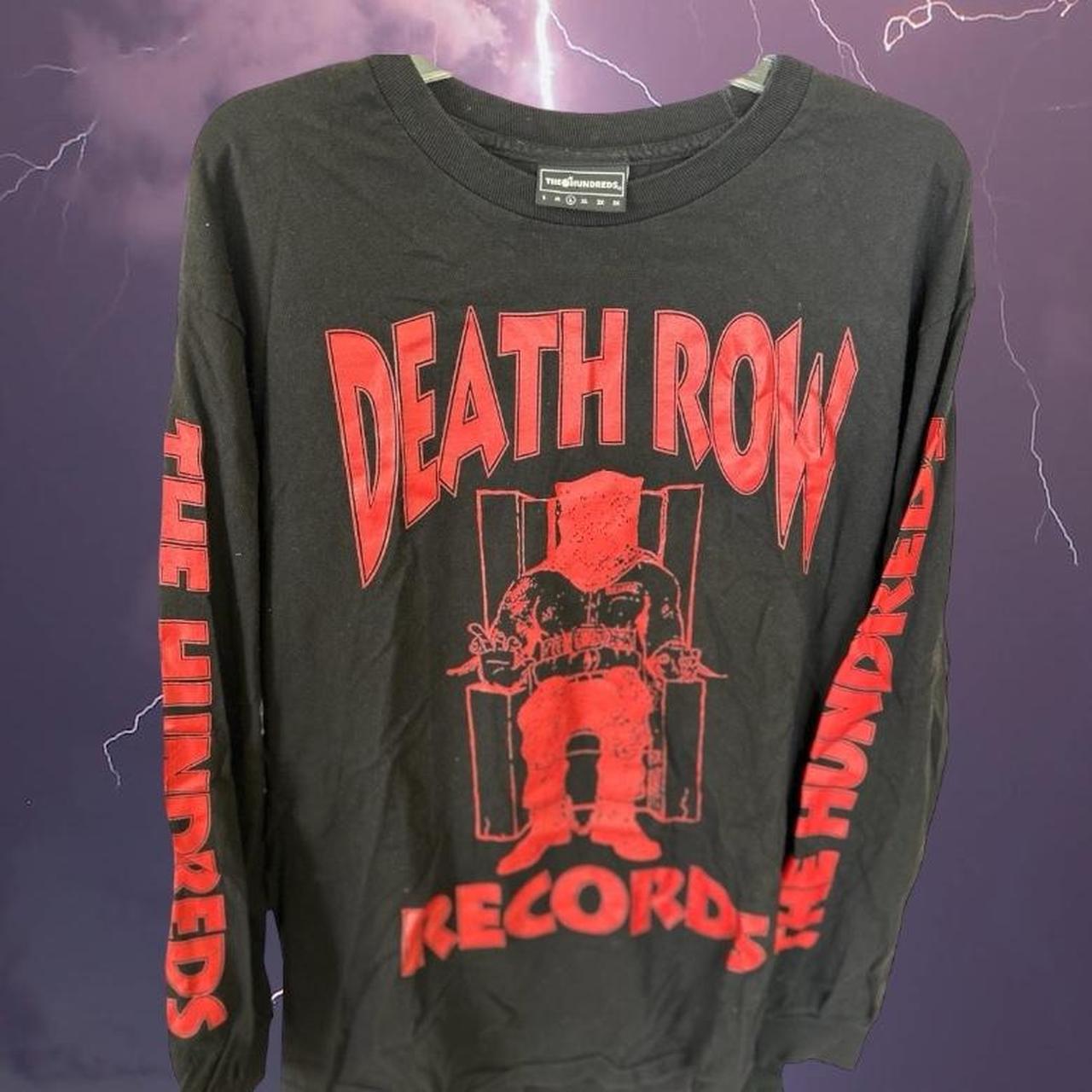 Death Row Records x The Hundreds Long Sleeve Size L Depop