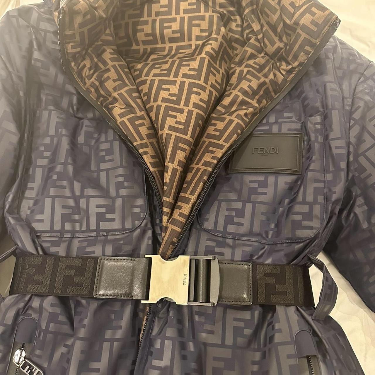 Reversible winter fendi coat