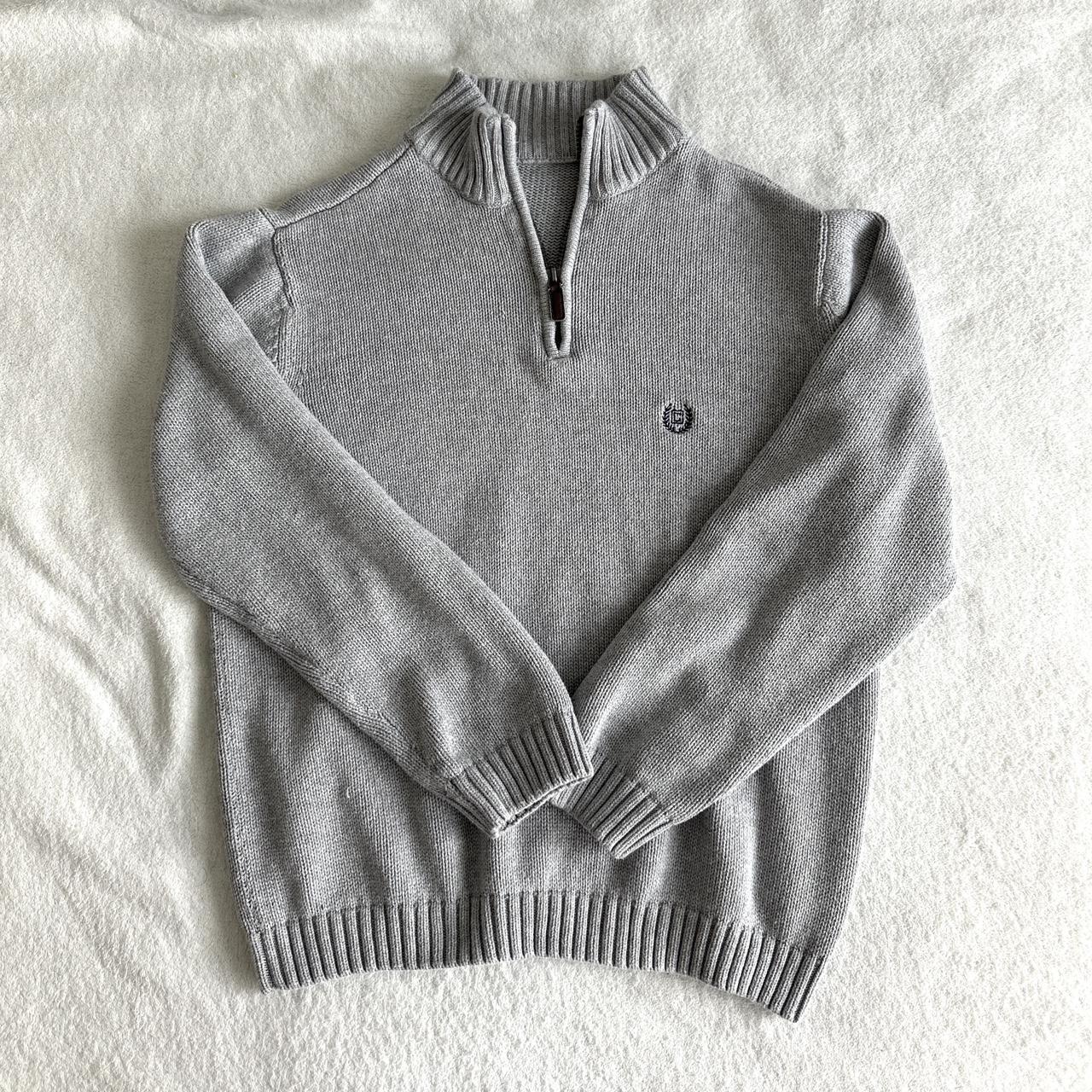 Chaps Ralph Lauren knit men’s sweater zipped... - Depop