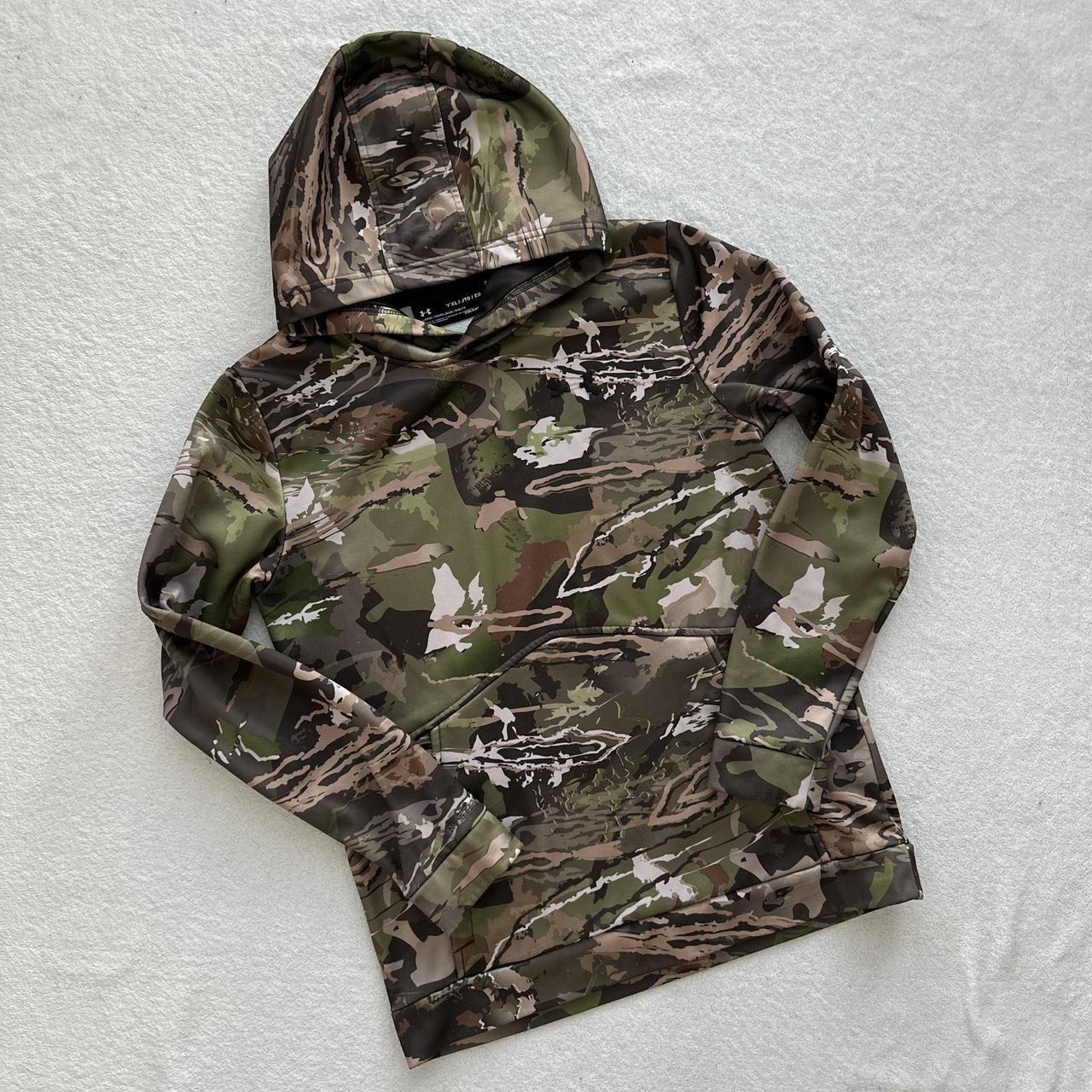 Mens under deals armour camo hoodie