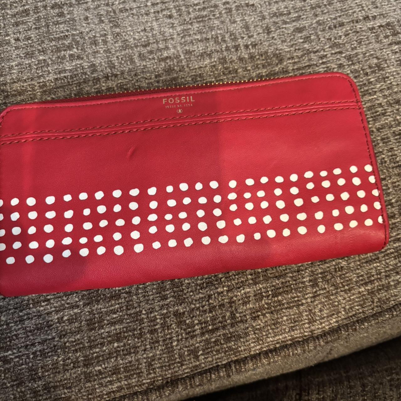 Fossil Women's Wallets - Red/Multi – Red and whit… - image 2