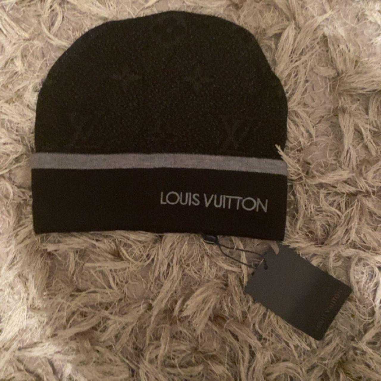 Louis Vuitton Monogram Eclipse Hat - Beanie -... - Depop