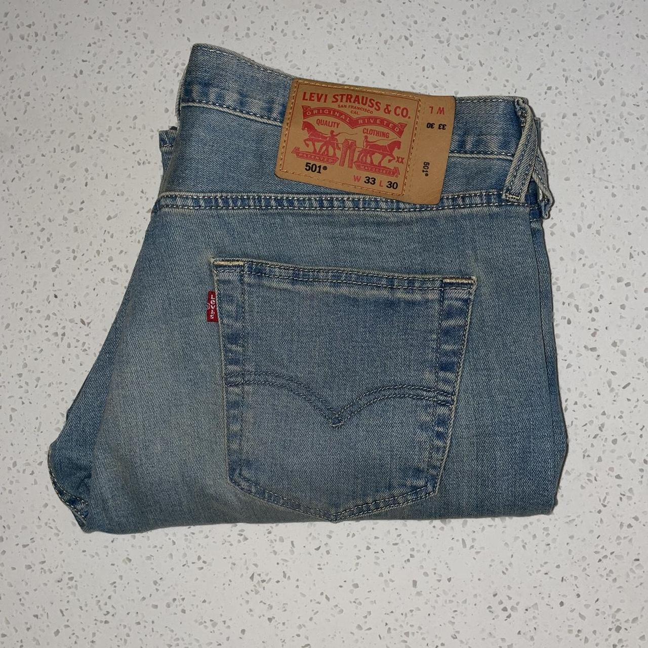 Levis 501 shop w33 l30