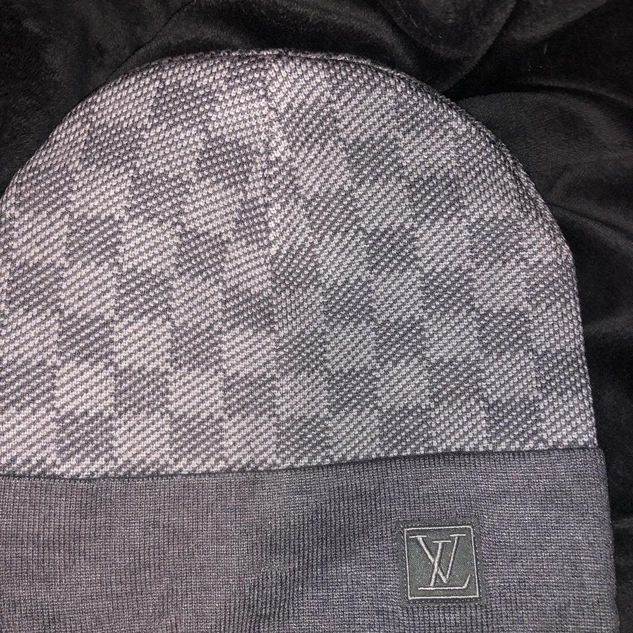 Upcycled Louis Vuitton trucker hat. Has the ponytail - Depop