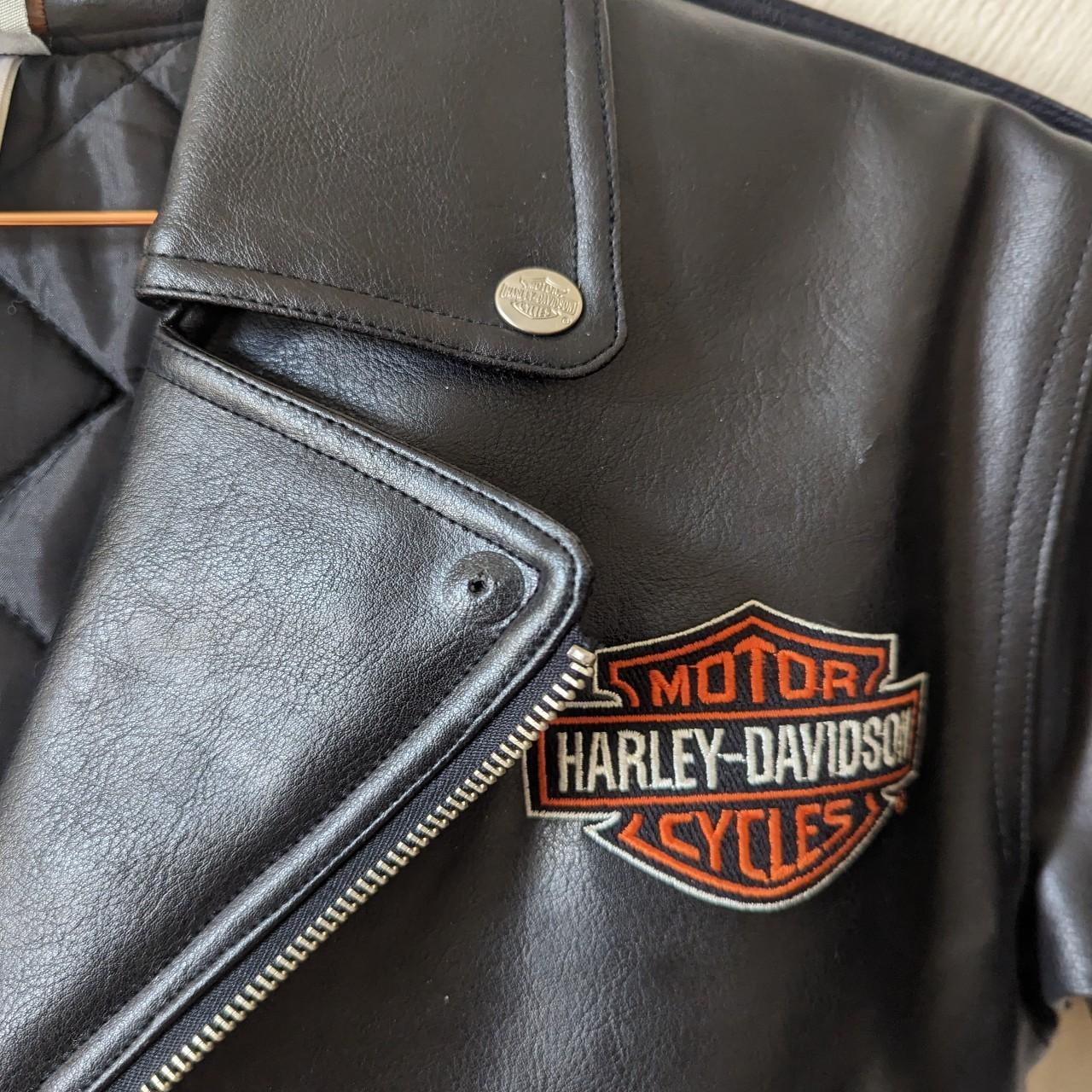 Harley-Davidson jacket label says size medium but it... - Depop