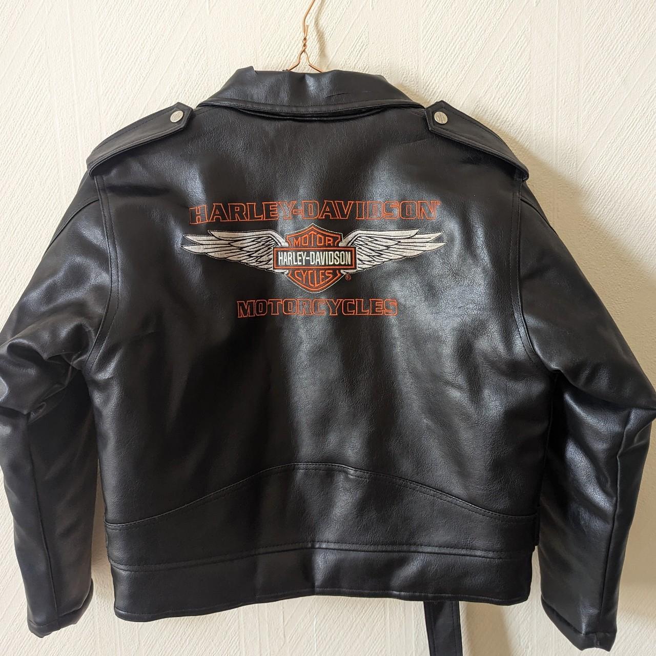 Harley-Davidson jacket label says size medium but it... - Depop