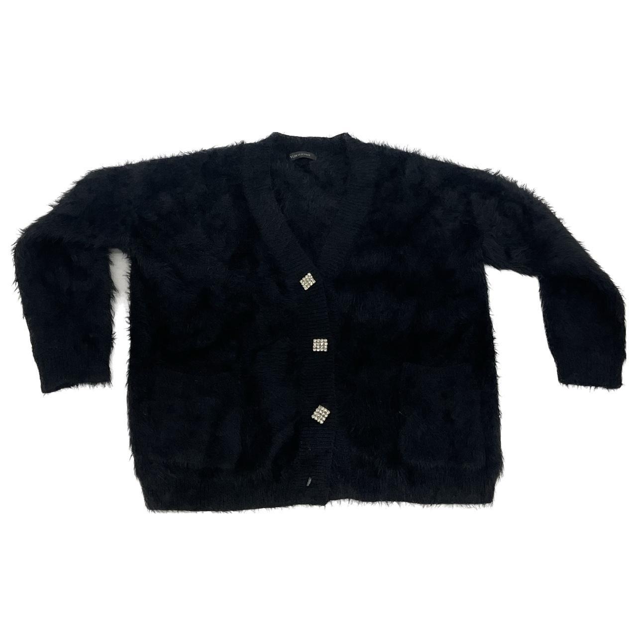 Womens black eyelash outlet cardigan