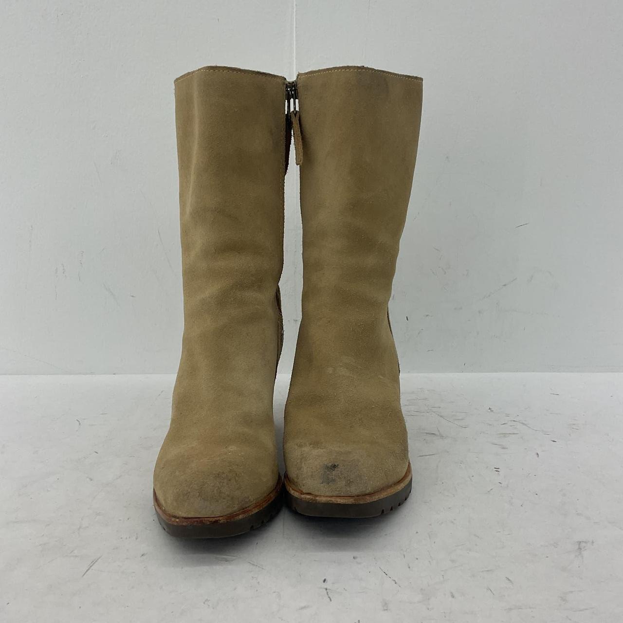 sorel tan wedge boots