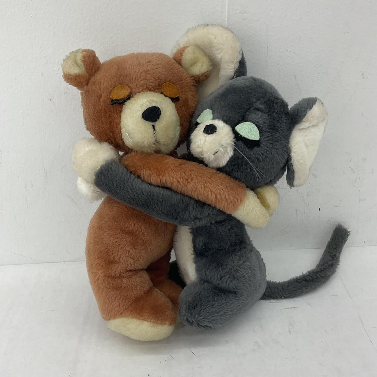 Dakin Gray Brown Mouse Bear Plush Gripping Hugging. Depop