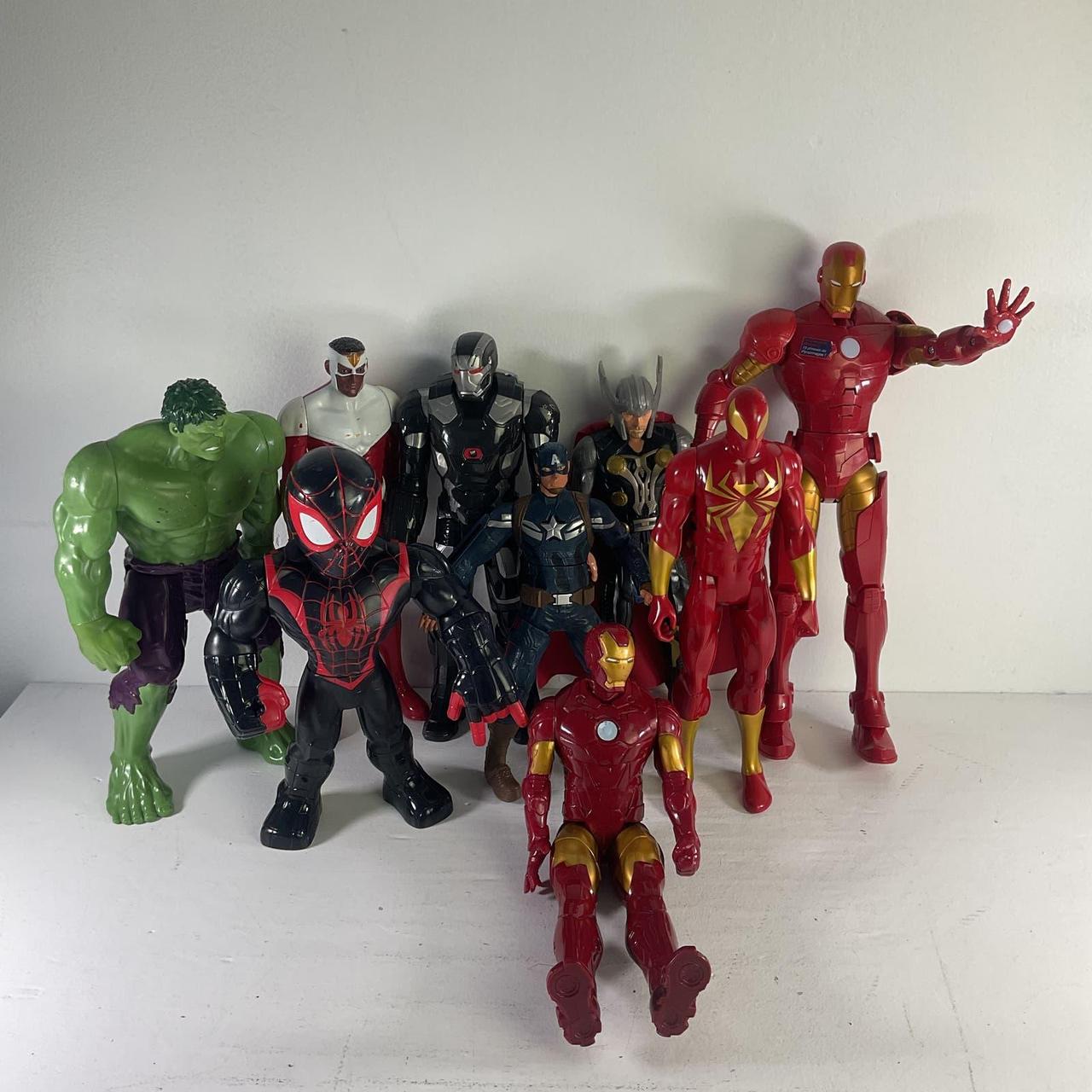 Large superhero action figures on sale