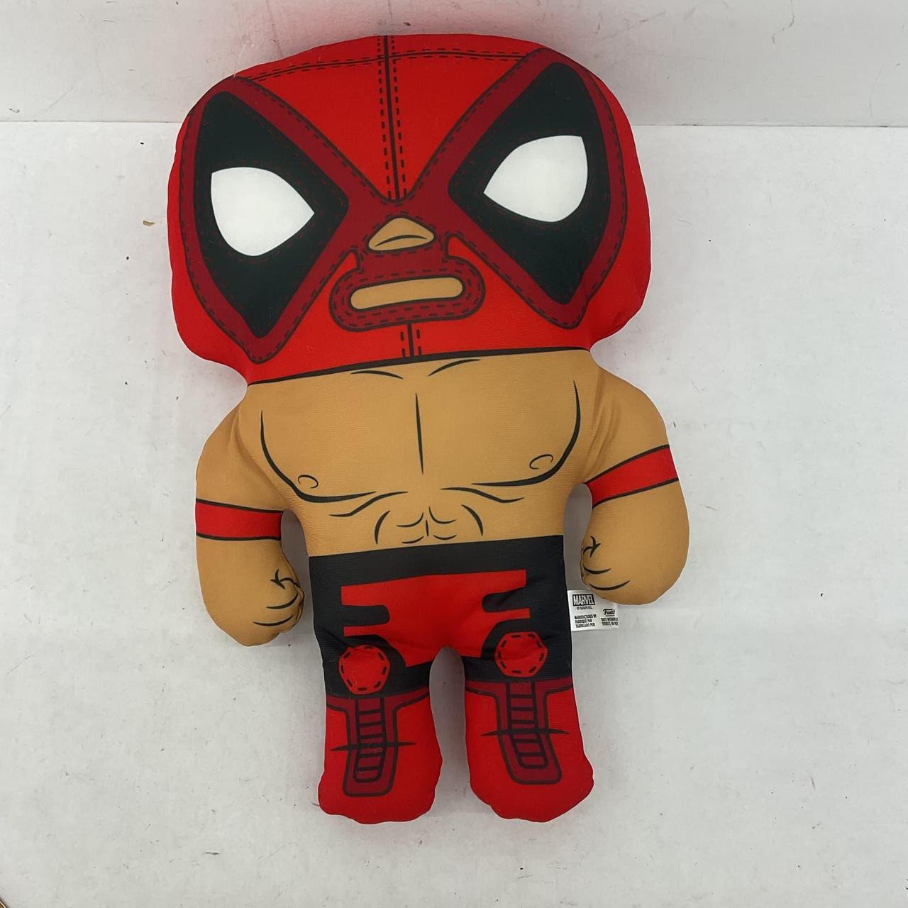 Marvel Funko Deadpool Red Stuffed Animal Pillow. Depop