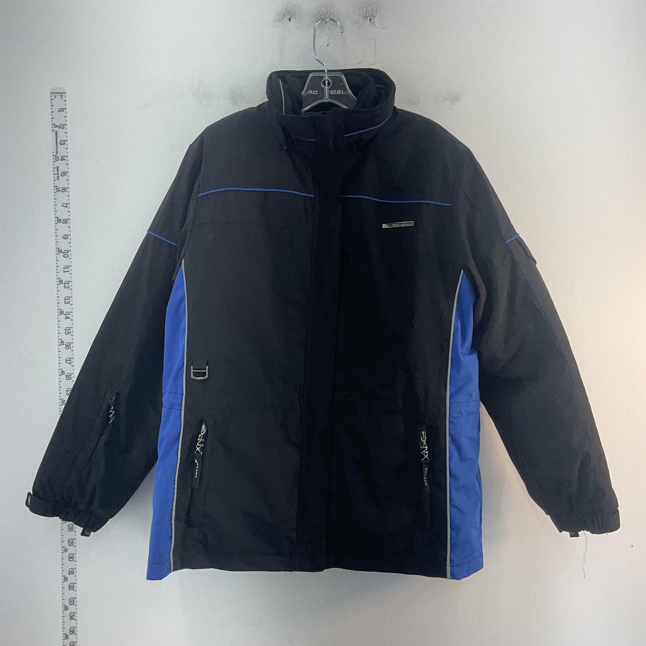 ZeroXposur Women s Black Blue Full Zip Winter Jacket. Depop