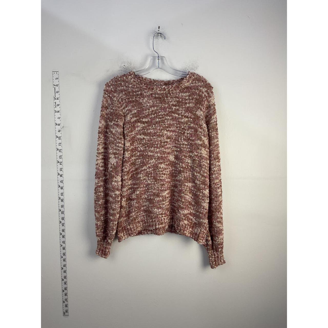 Nine West Brown Womens Pullover Sweater Size M