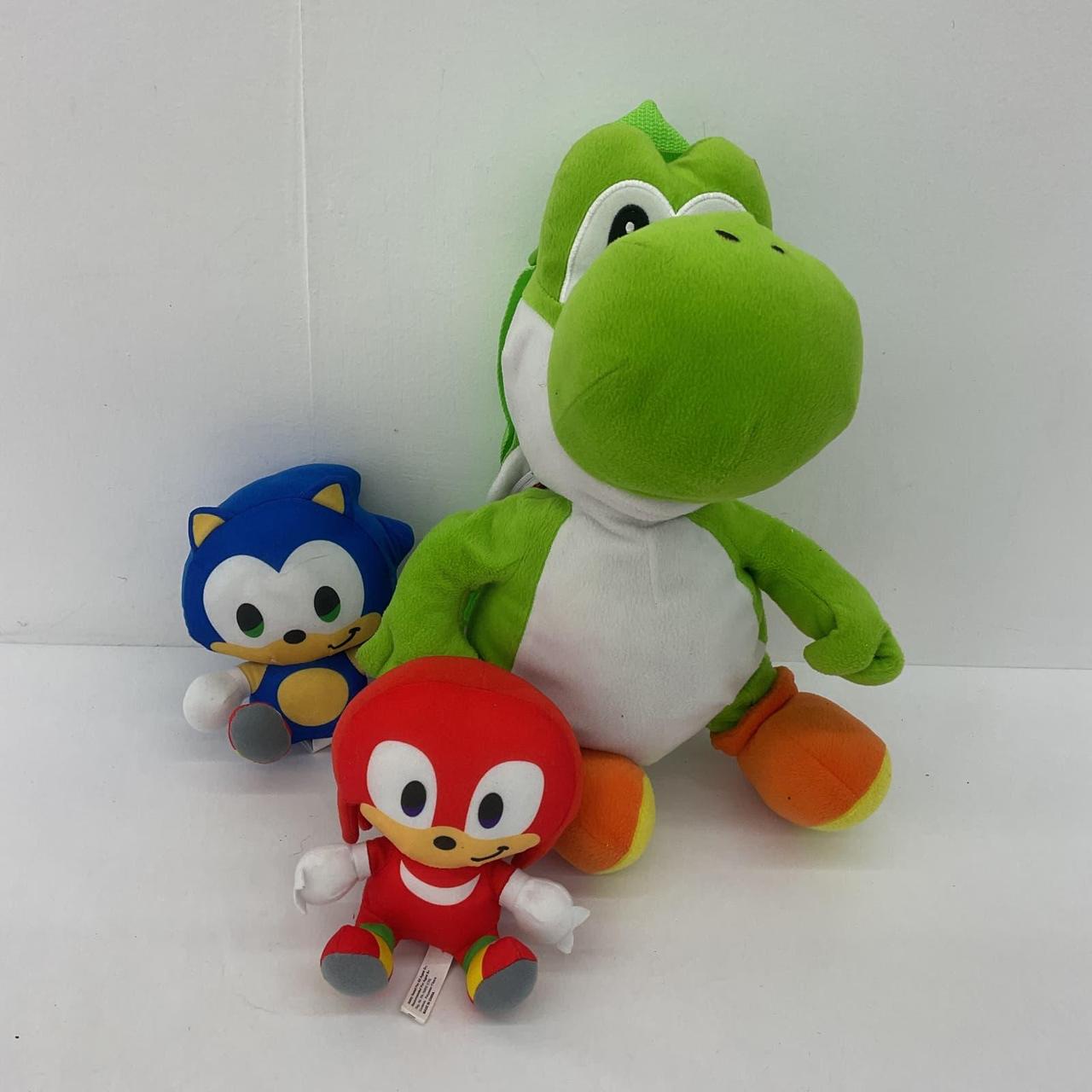 Nintendo Soft Cuddly Green Yoshi Backpack Plush & | Depop