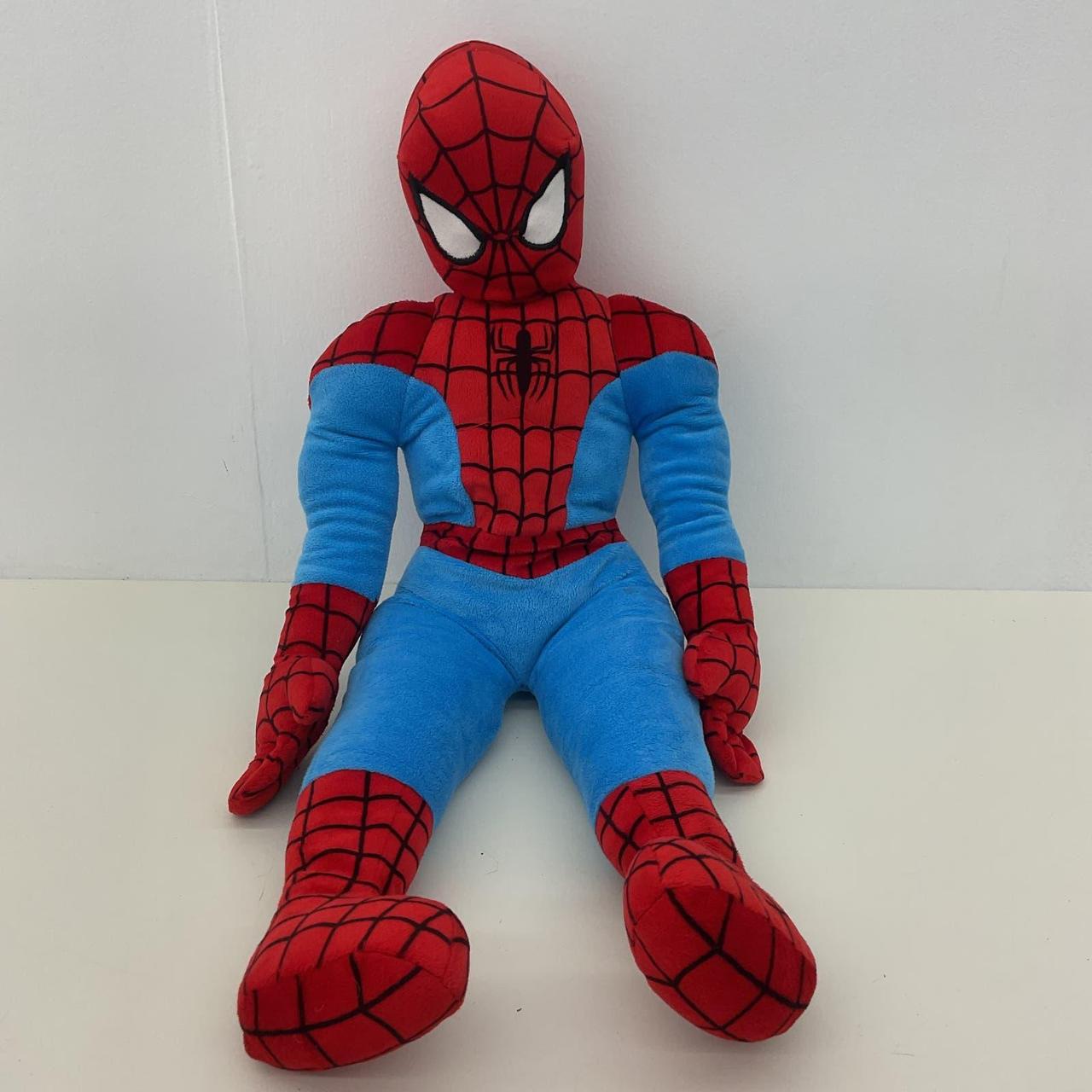 Large Marvel Spiderman Plush Doll Stuffed Animal . Depop