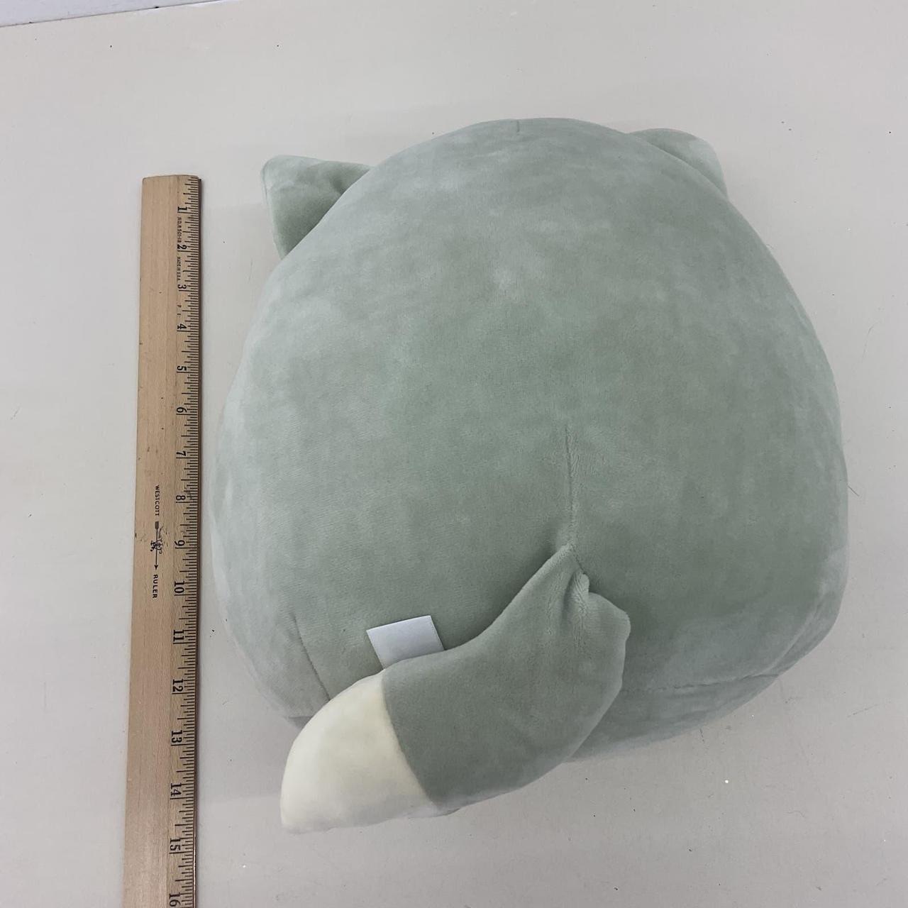 Preowned Gray Squishmallow Soft Cuddly Fox Character... - Depop