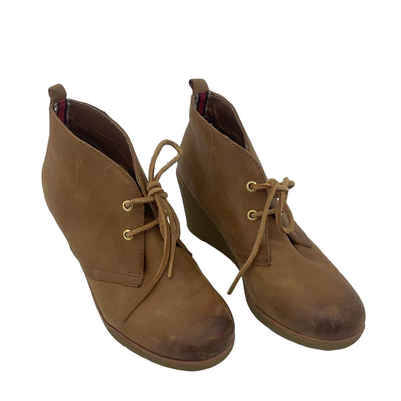 Sperry Brown Leather Bootie Women's Size