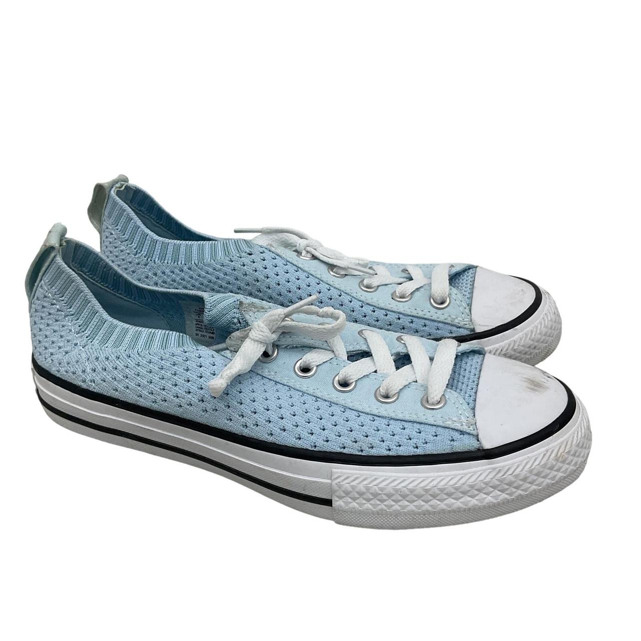 Preowned Juniors Teens Converse Mesh Sneakers Blue