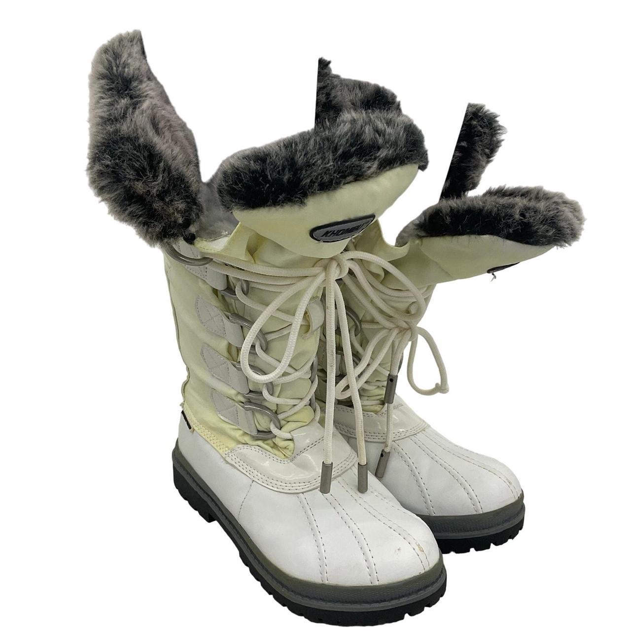 Khombu boots white hotsell