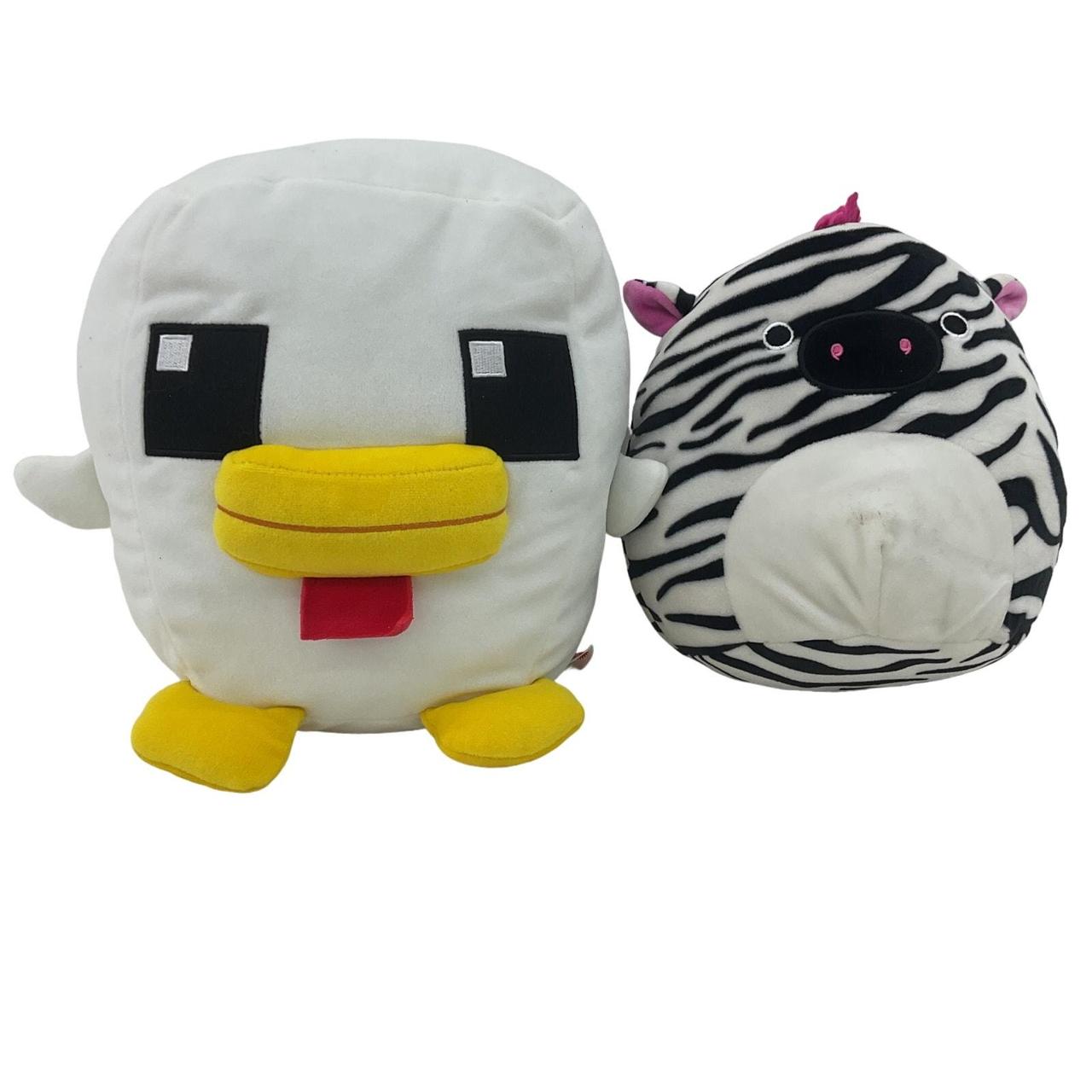 Minecraft Cuutopia Chicken White Plush Doll Depop