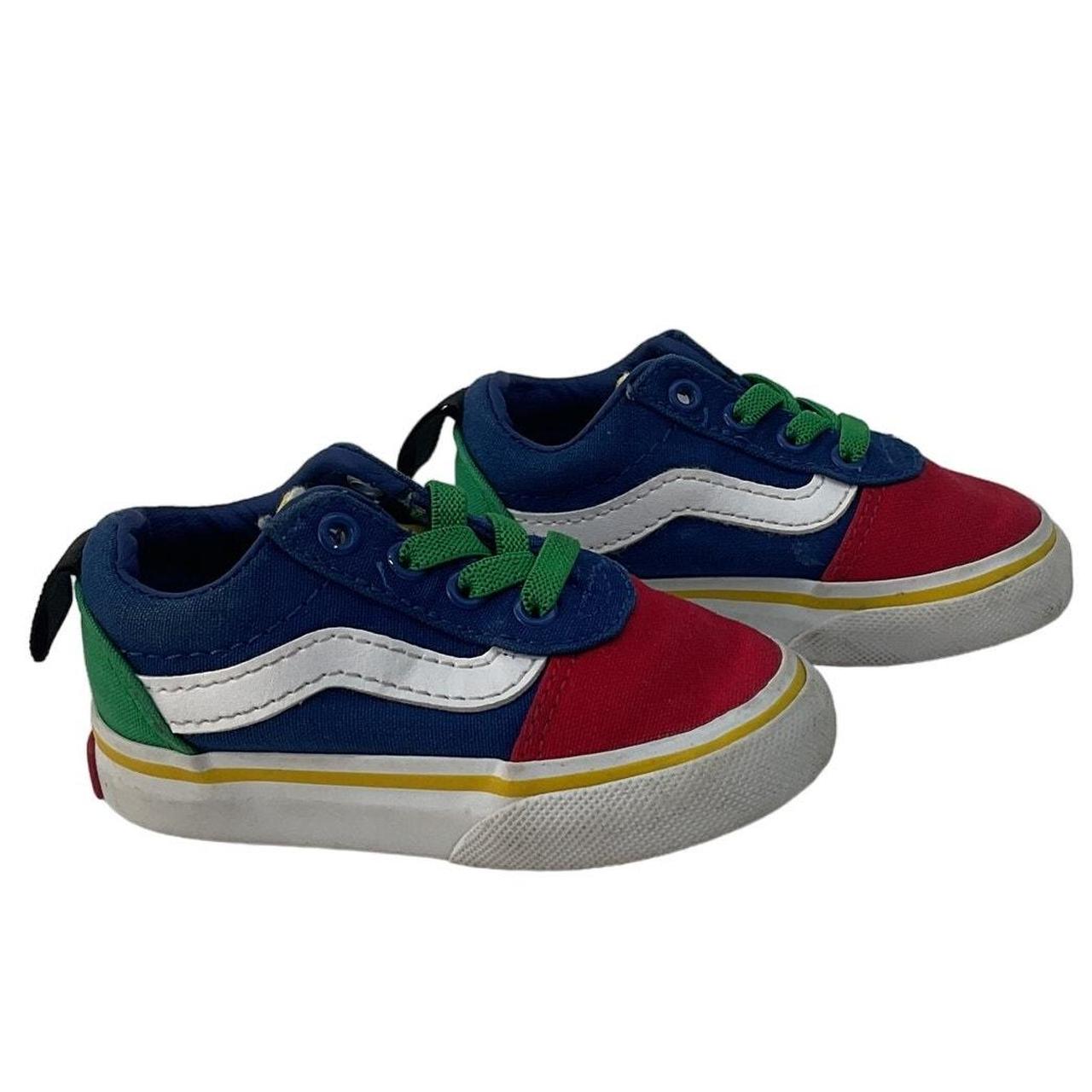 Multi color deals vans kids