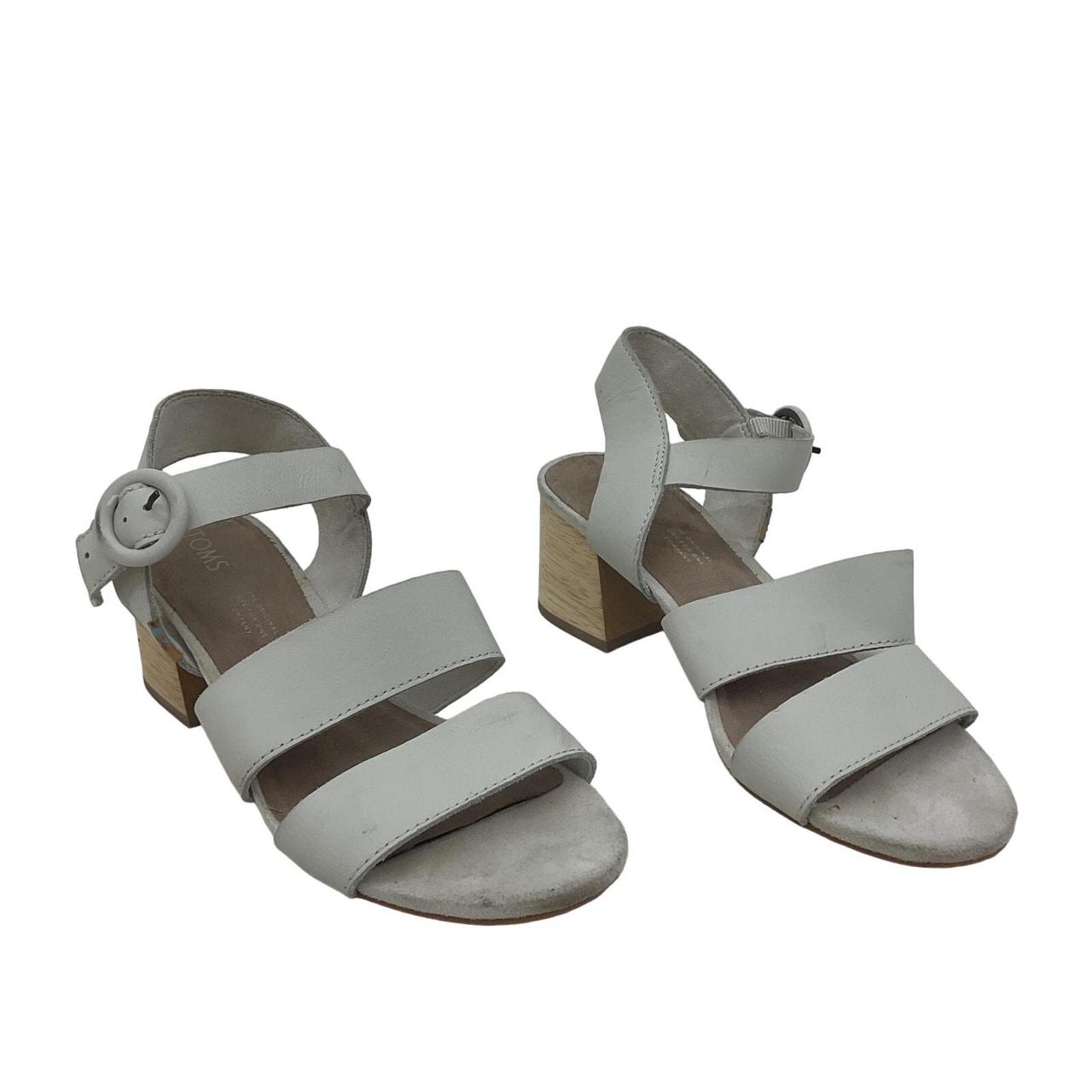 Toms silver sandals fashion