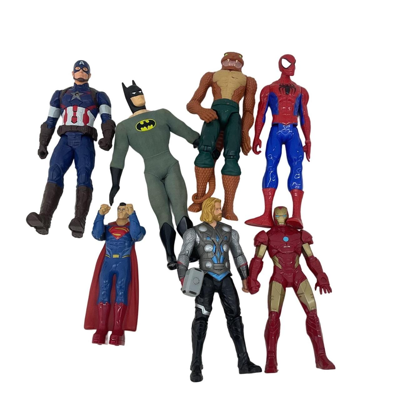 Marvel and dc super hot hero action figure lot