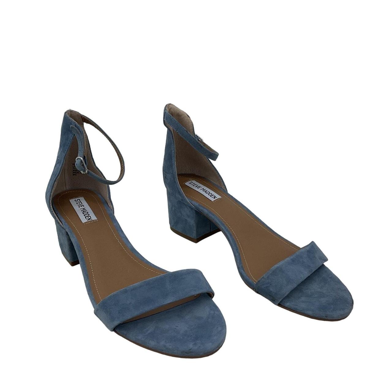 Steve madden blue suede pumps online