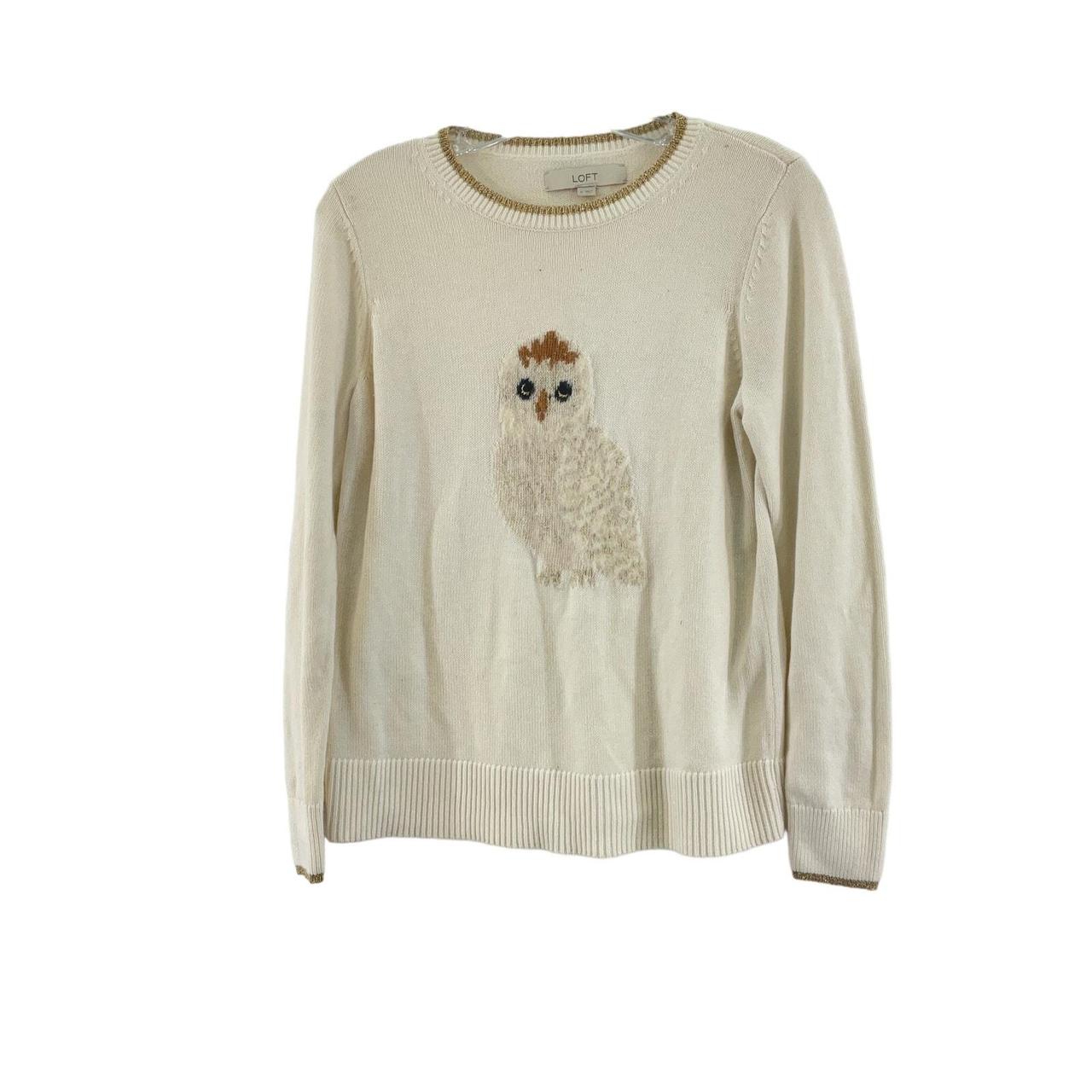 Loft owl sweater hotsell