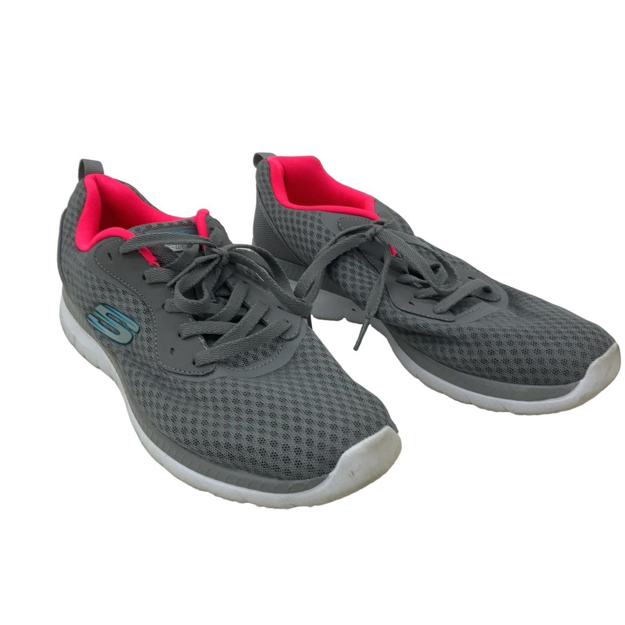 Skechers womens shops grey trainers