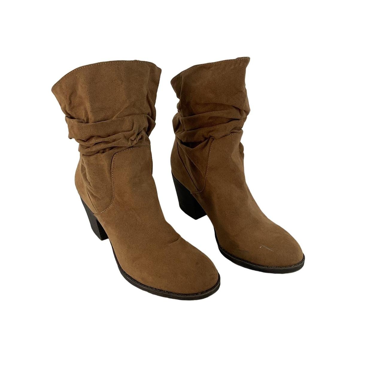 Women's Rocket Dog Tan Booties Size Preowned Depop