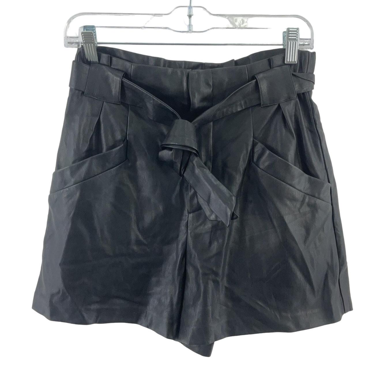 Paperbag Shorts Zara Paperbag Leather Skirt Zara Faux Leather