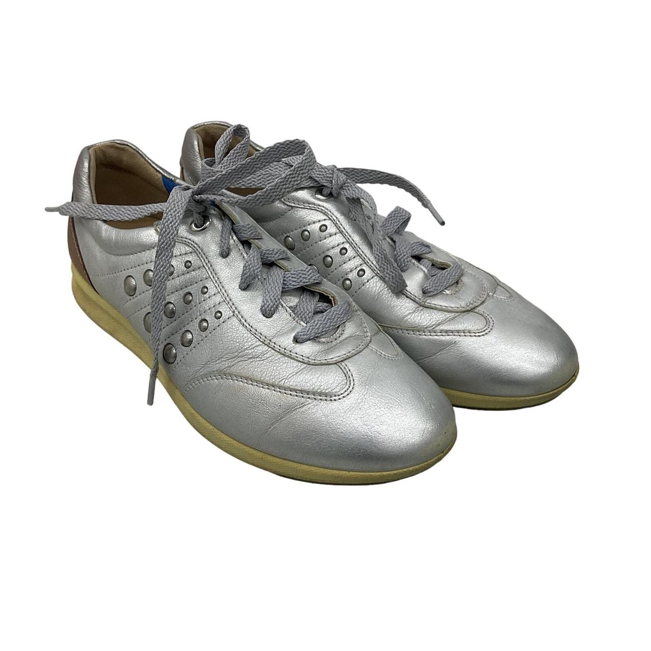 Ecco silver sneakers best sale